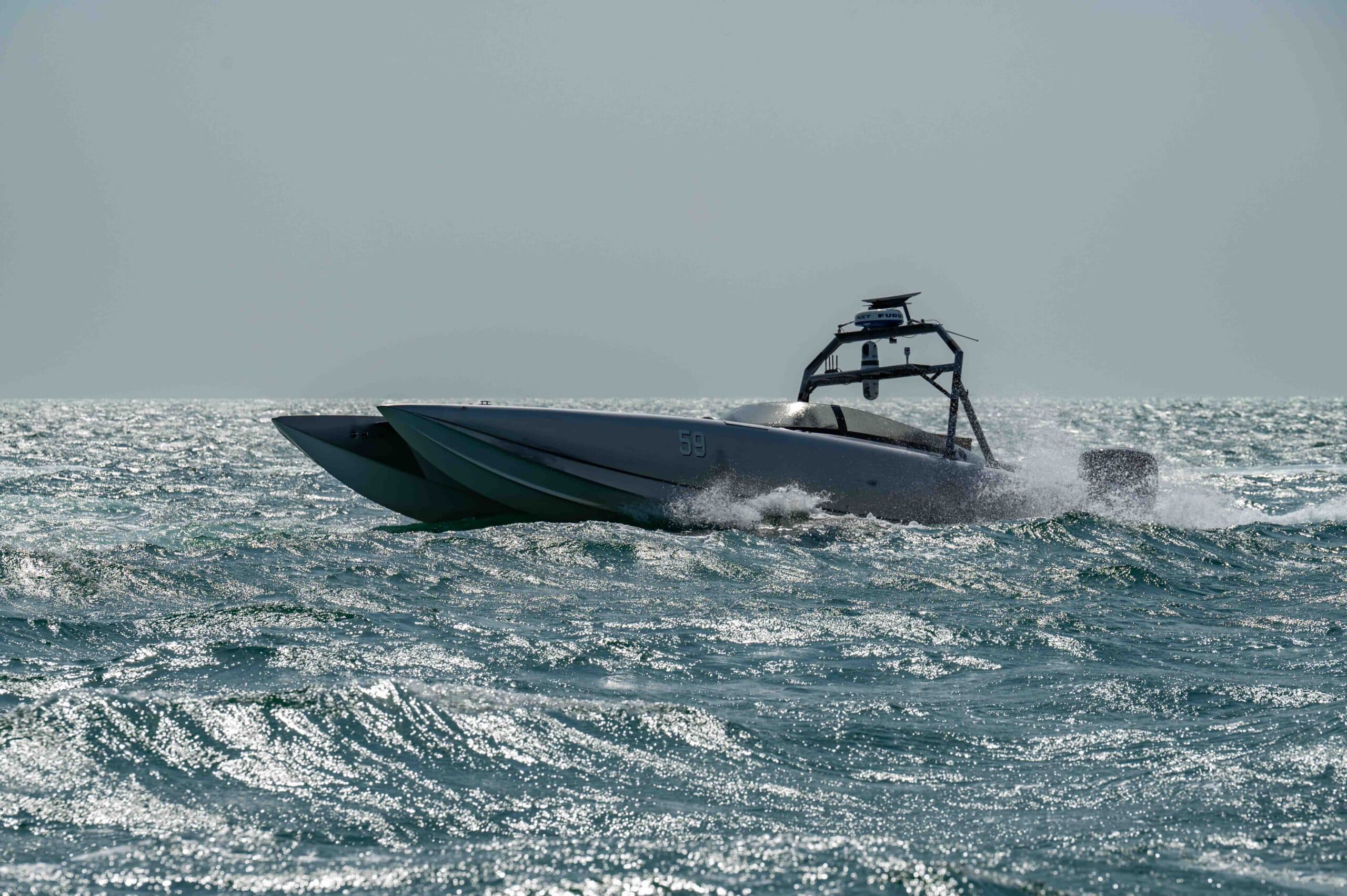 US Navy tests robotic refueling for unmanned vessels at sea